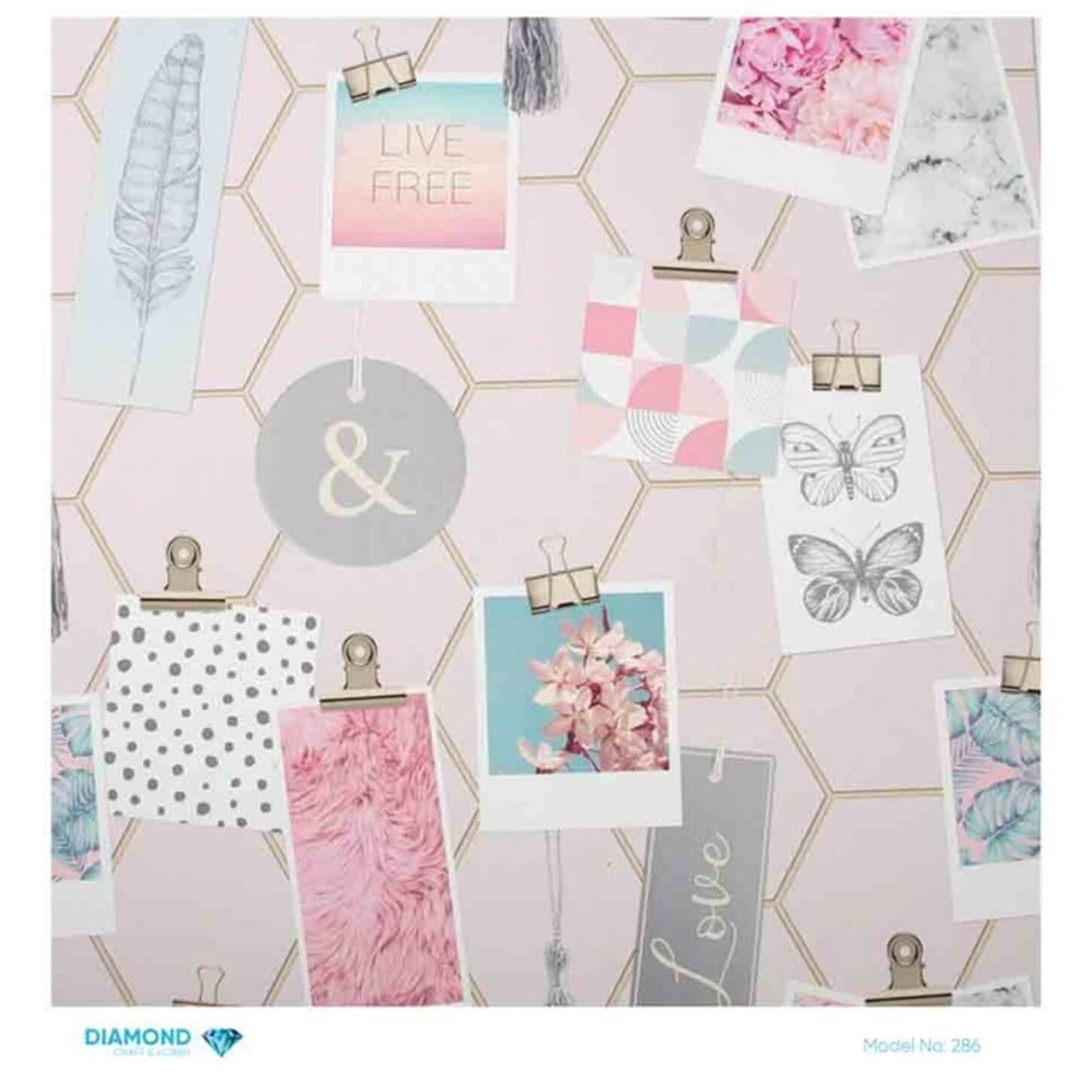 Алмазная рисовая бумага для декупажа 286