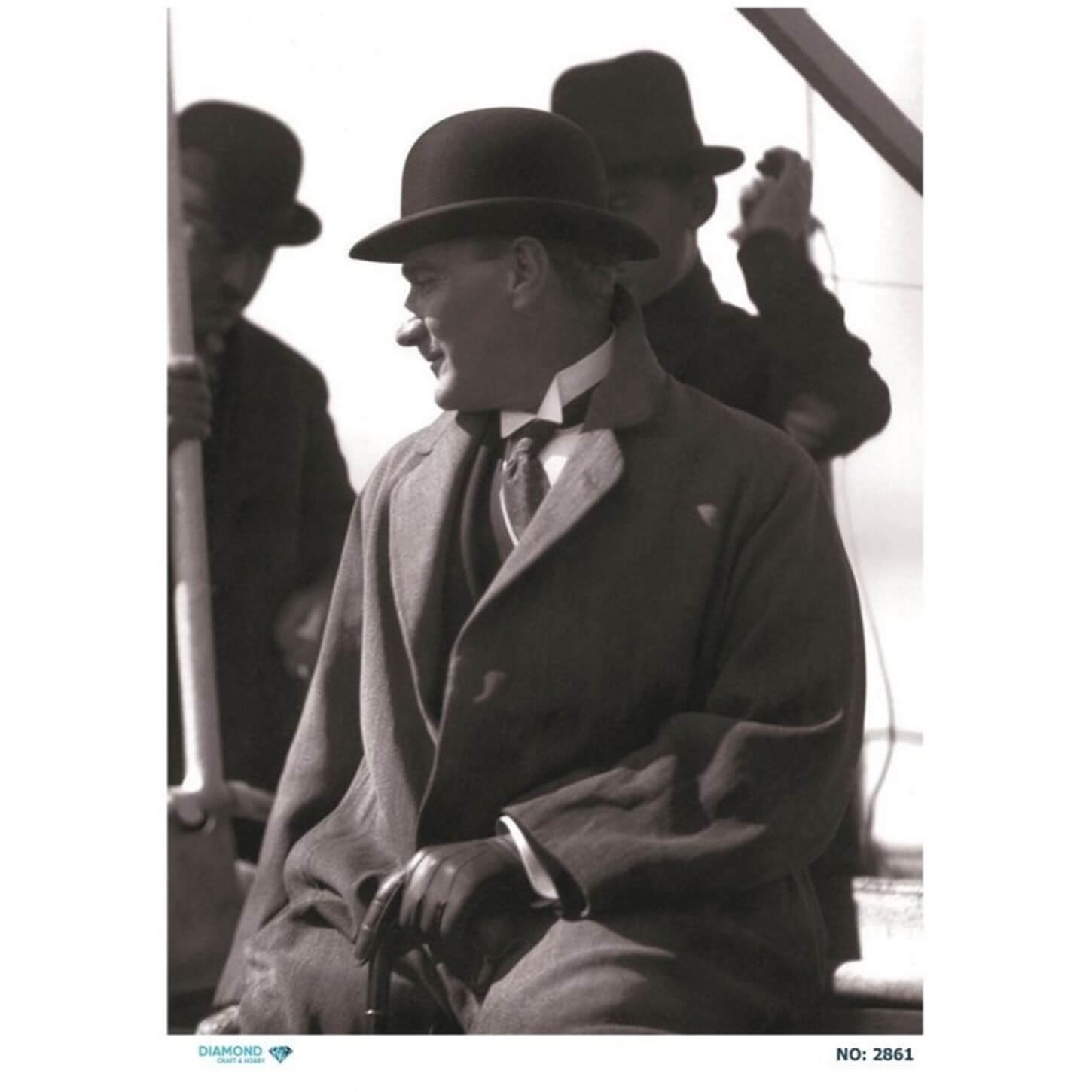 ديكوباج ورق الأرز الماسي 2861