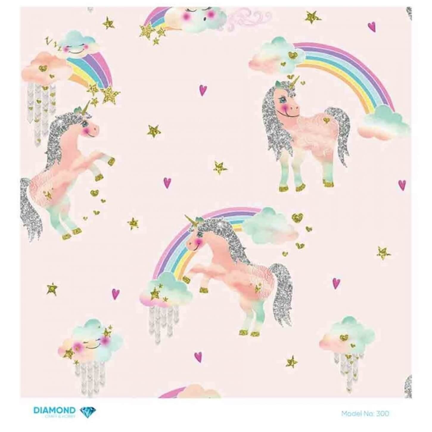 Алмазная рисовая бумага для декупажа 300