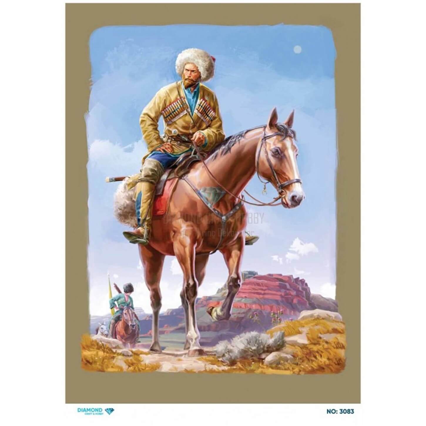 Алмазная рисовая бумага для декупажа 3083