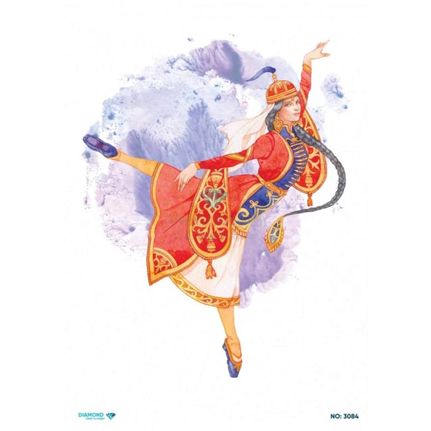 Алмазная рисовая бумага для декупажа 3084