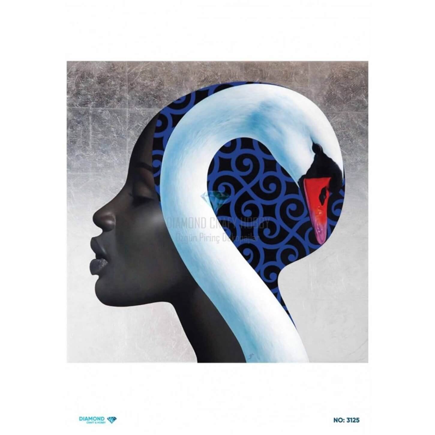 ديكوباج ورق الأرز الماسي 3125