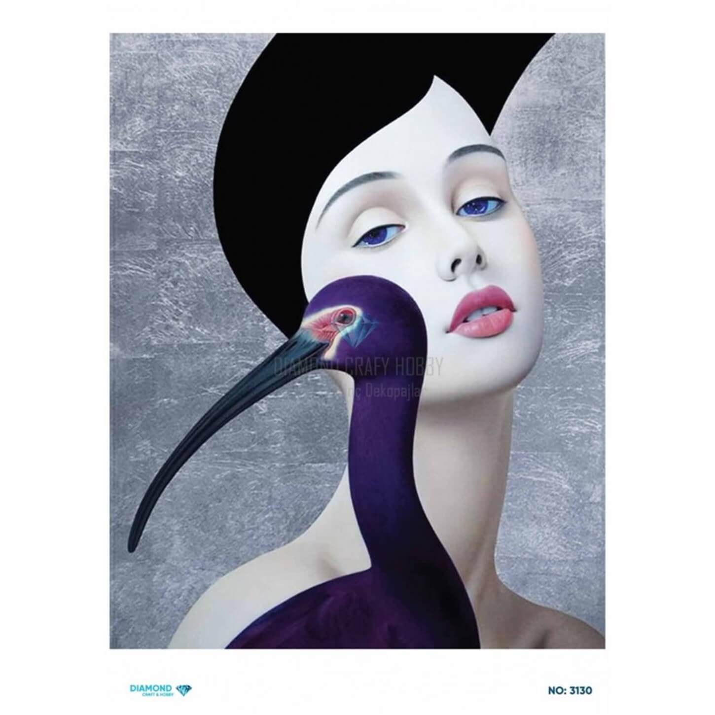 Алмазная рисовая бумага для декупажа 3130