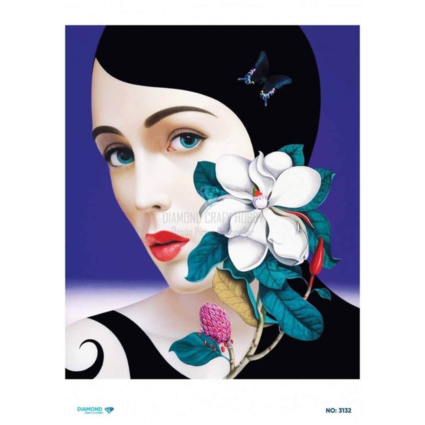 ديكوباج ورق الأرز الماسي 3132