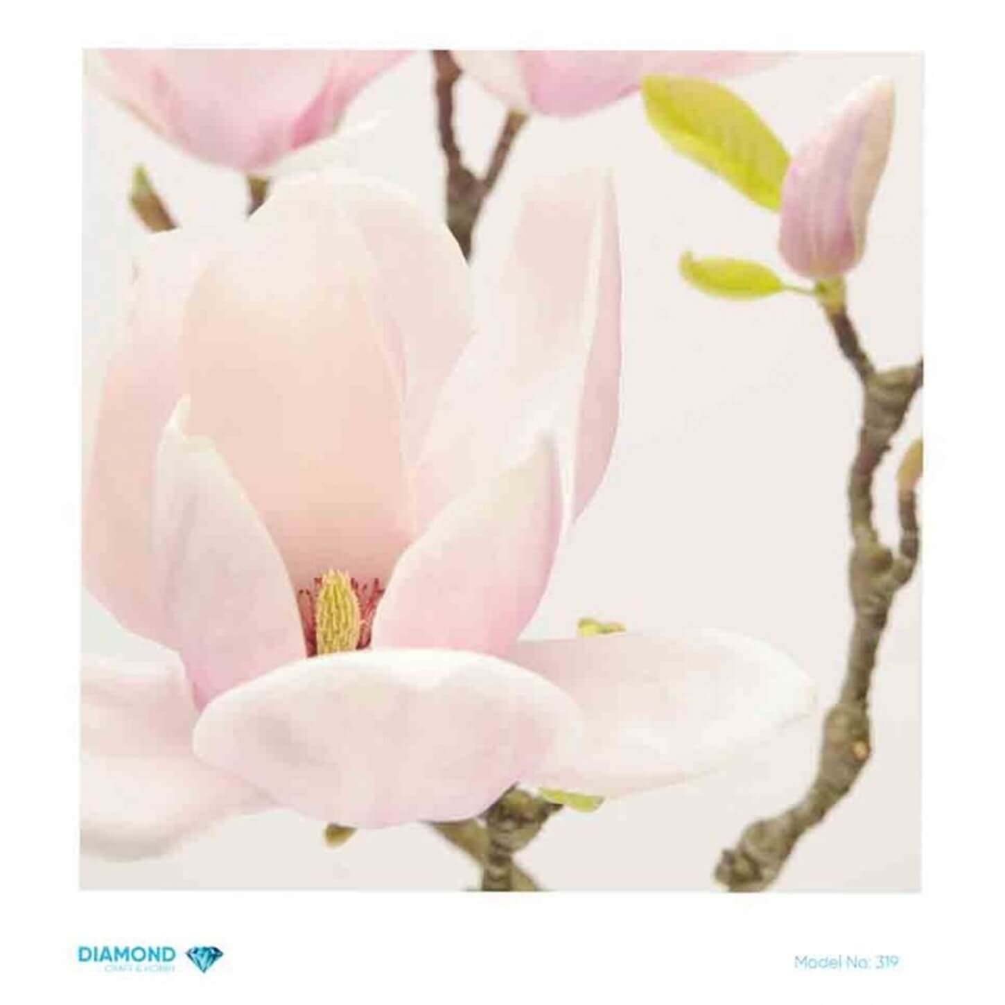 Декупаж рисовой бумагой с бриллиантами 319