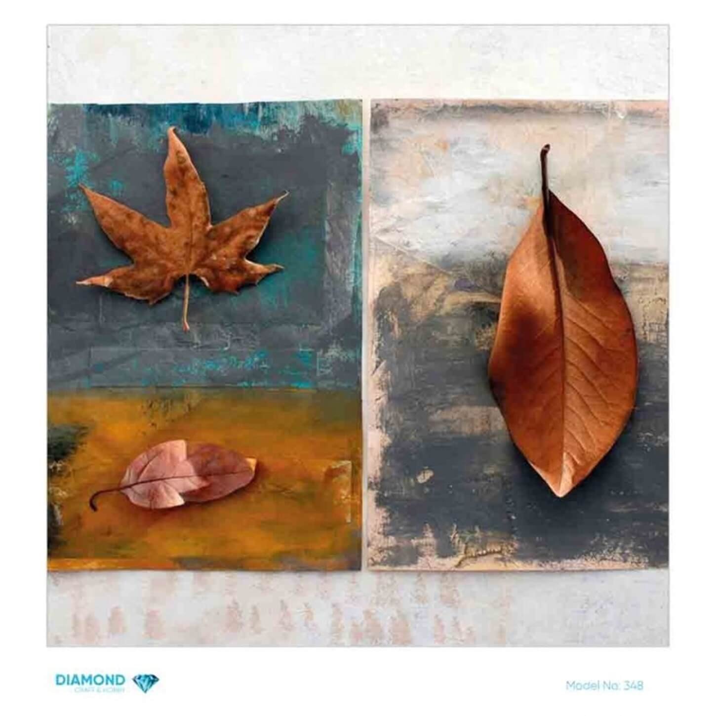 Декупаж рисовой бумагой с бриллиантами 348