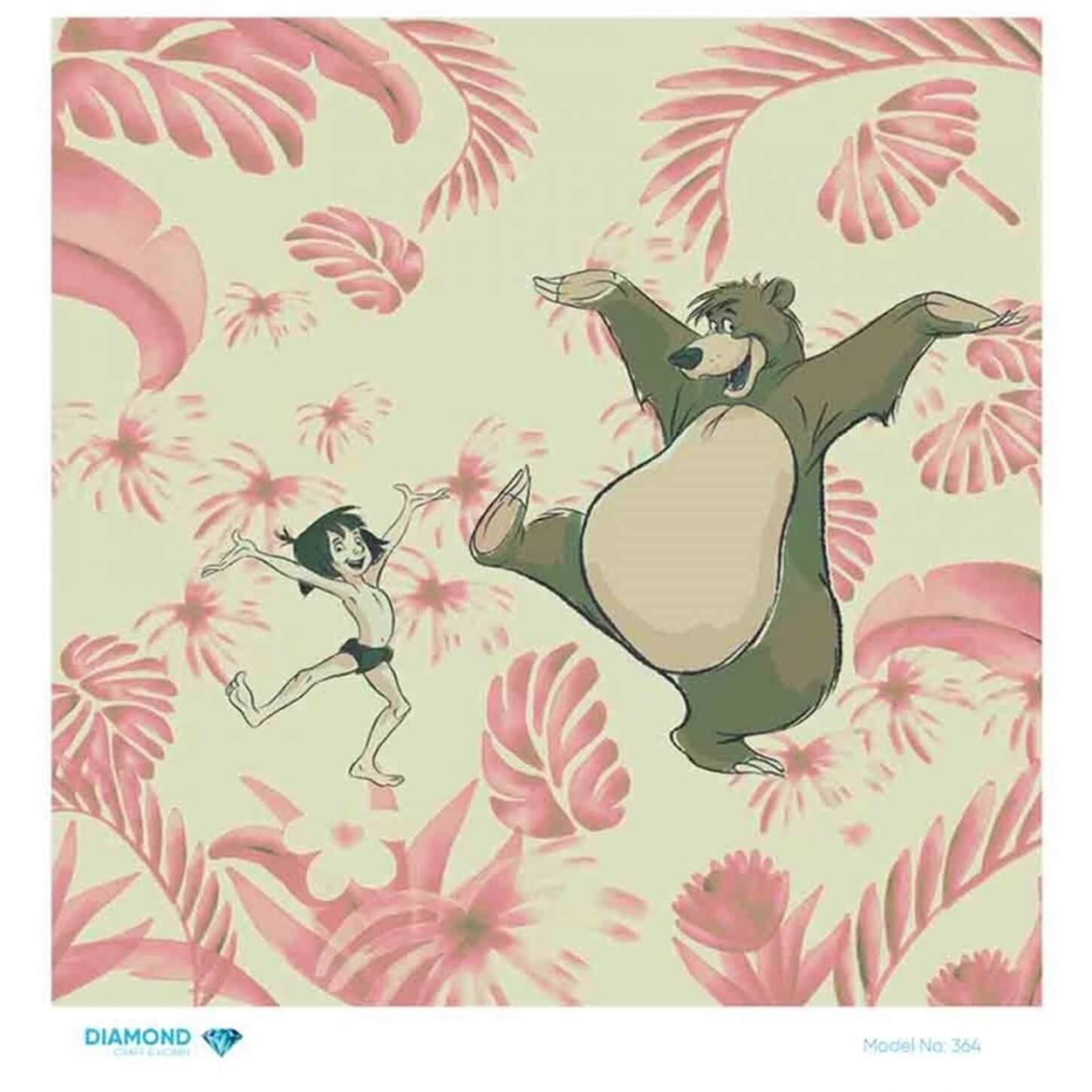 Декупаж рисовой бумагой с бриллиантами 364