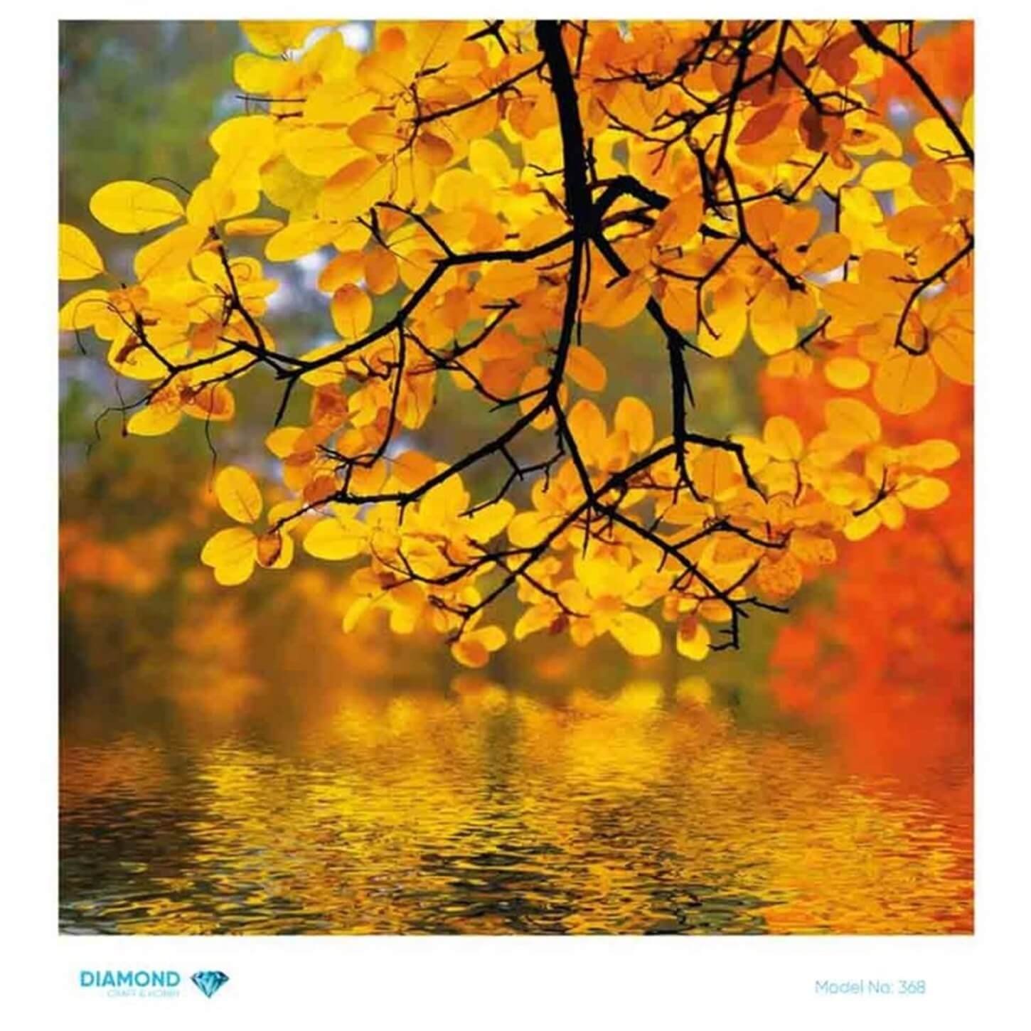 Декупаж рисовой бумагой с бриллиантами 368