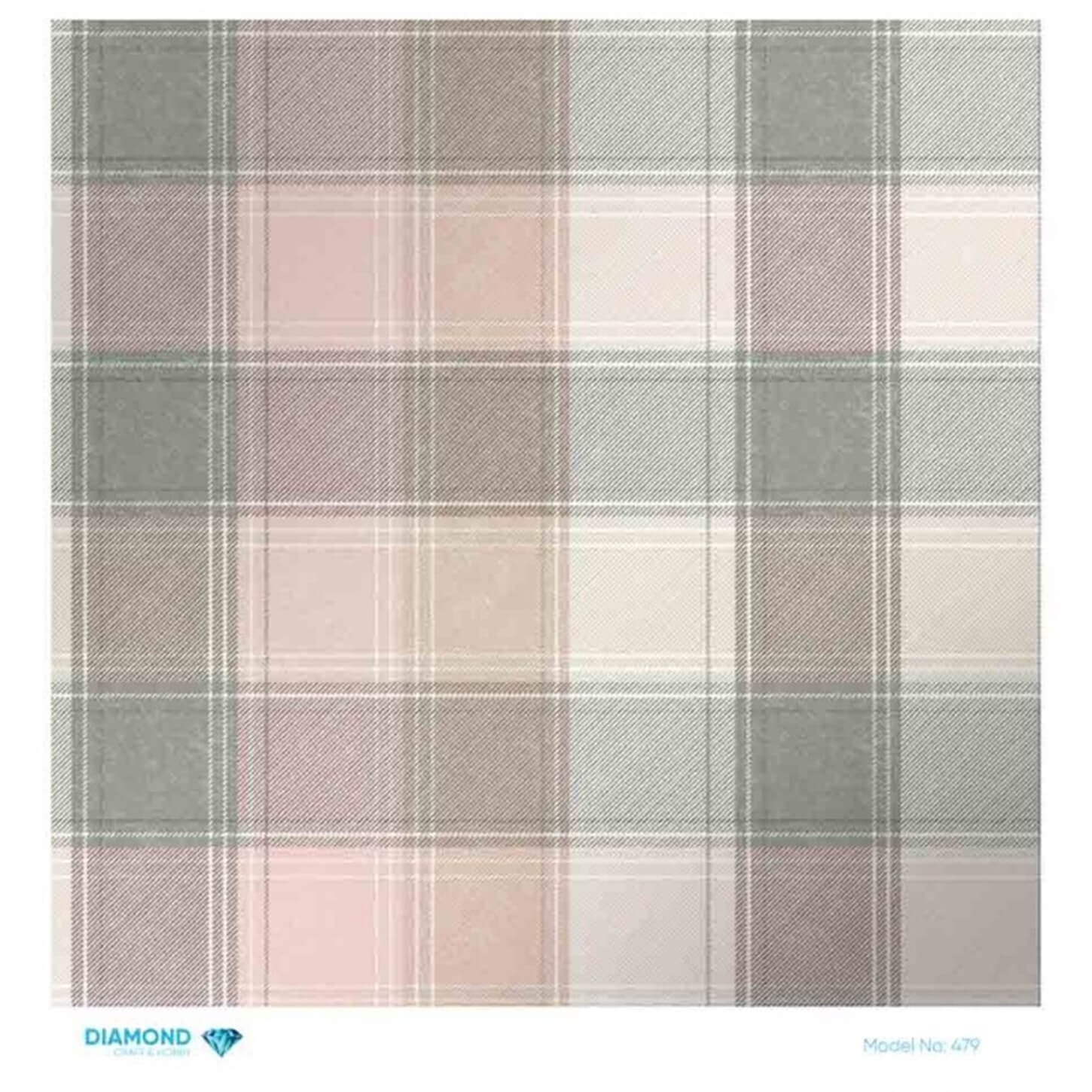 Декупаж рисовой бумагой с бриллиантами 479