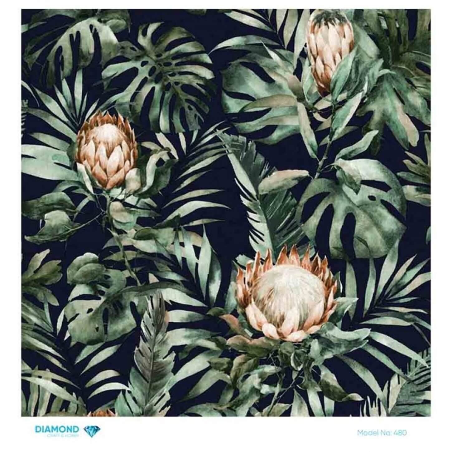 Алмазная рисовая бумага для декупажа 480