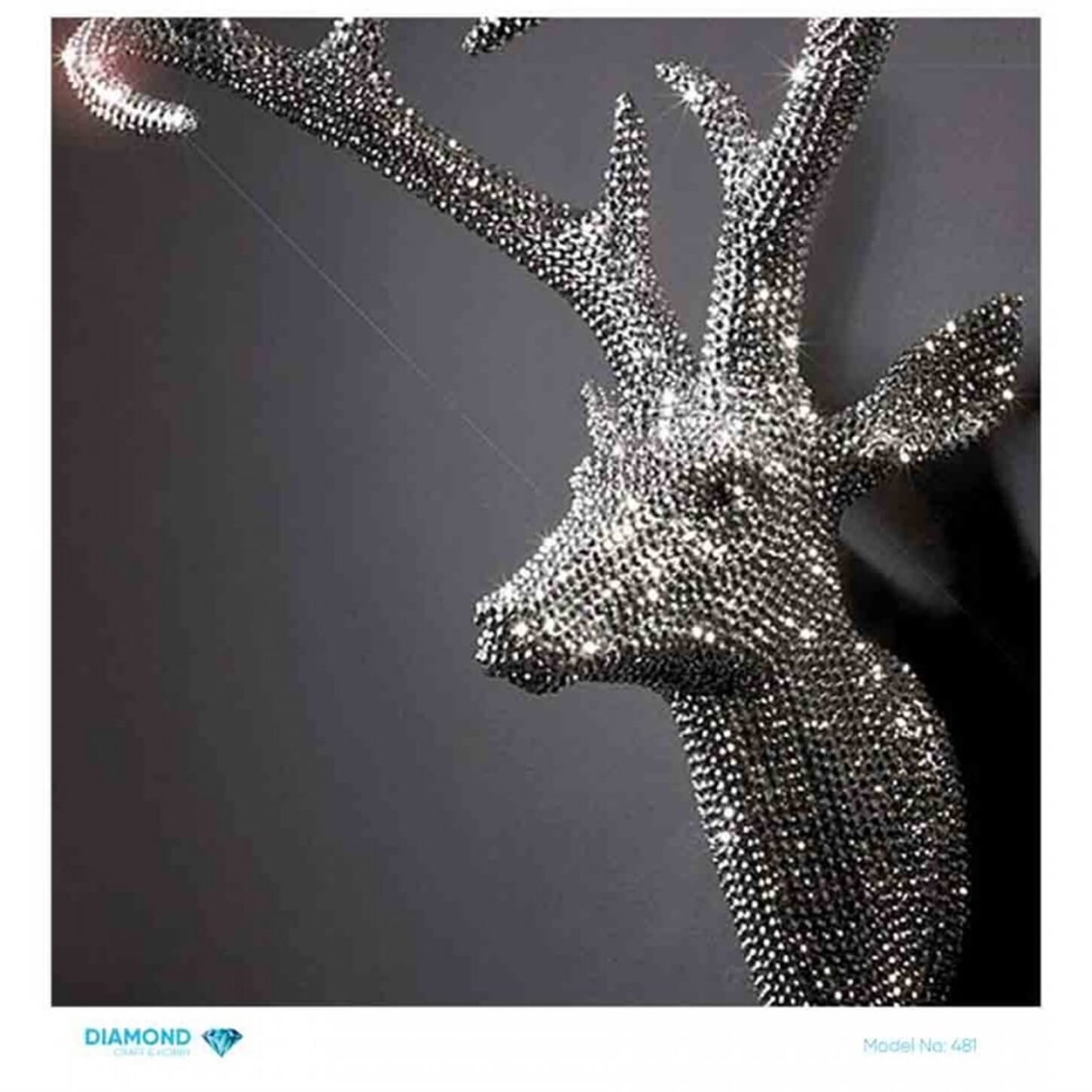 Декупаж рисовой бумагой с бриллиантами 481