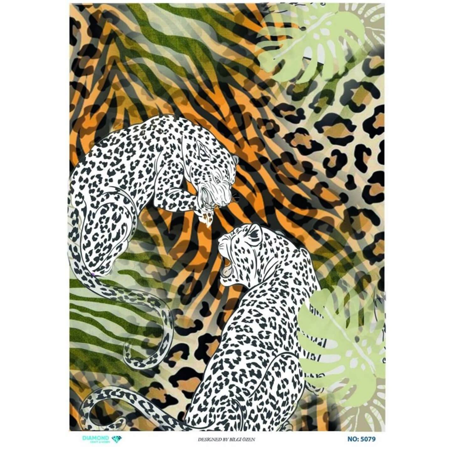 Алмазная рисовая бумага для декупажа 5079