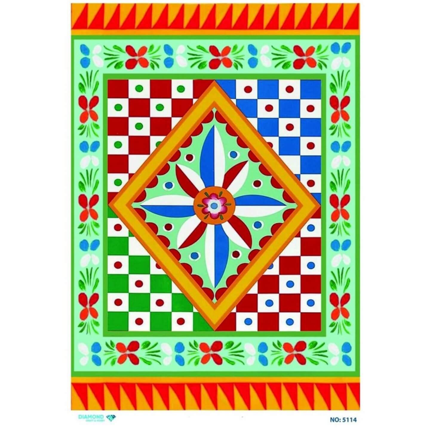 Алмазная рисовая бумага для декупажа 5114