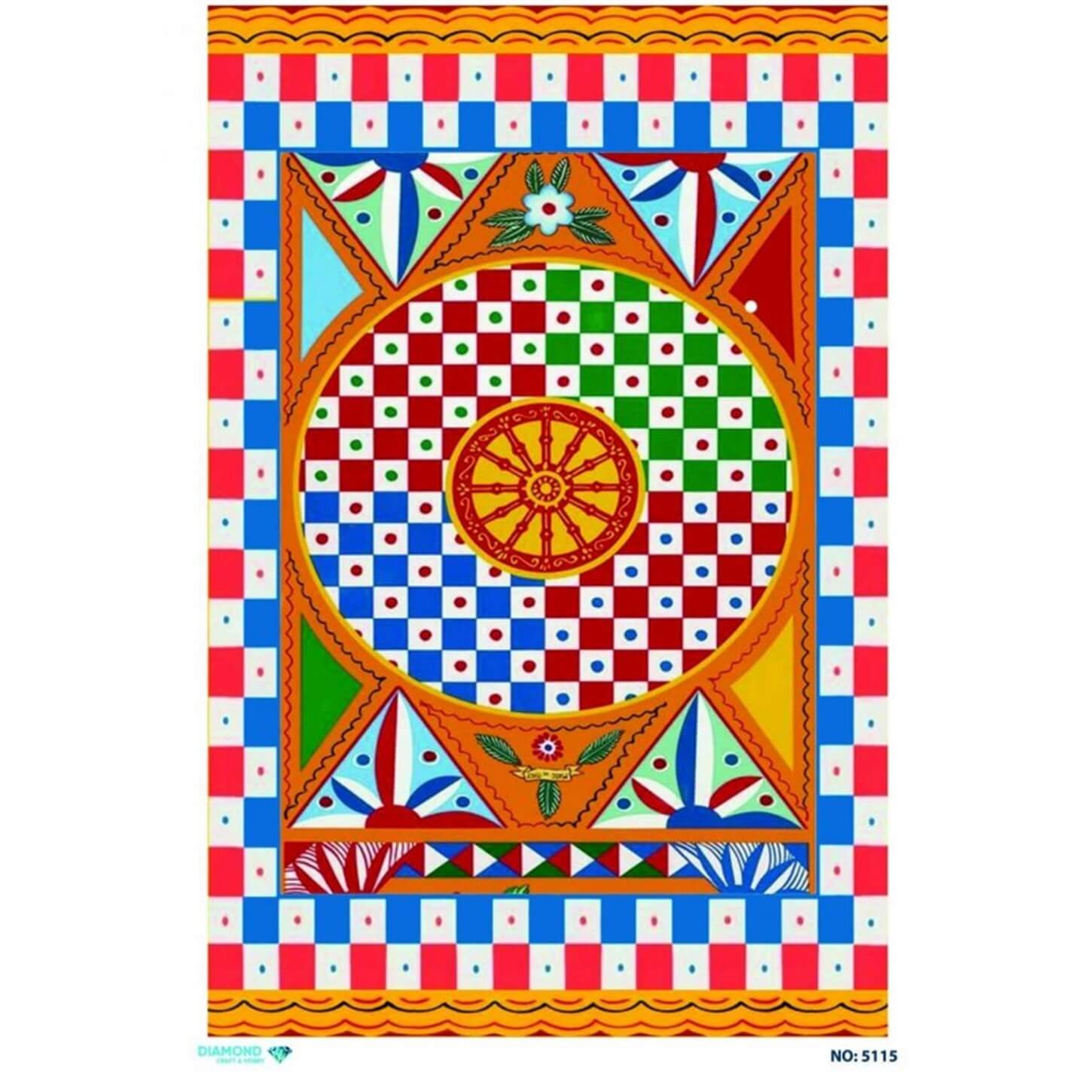 ديكوباج ورق الأرز الماسي 5115