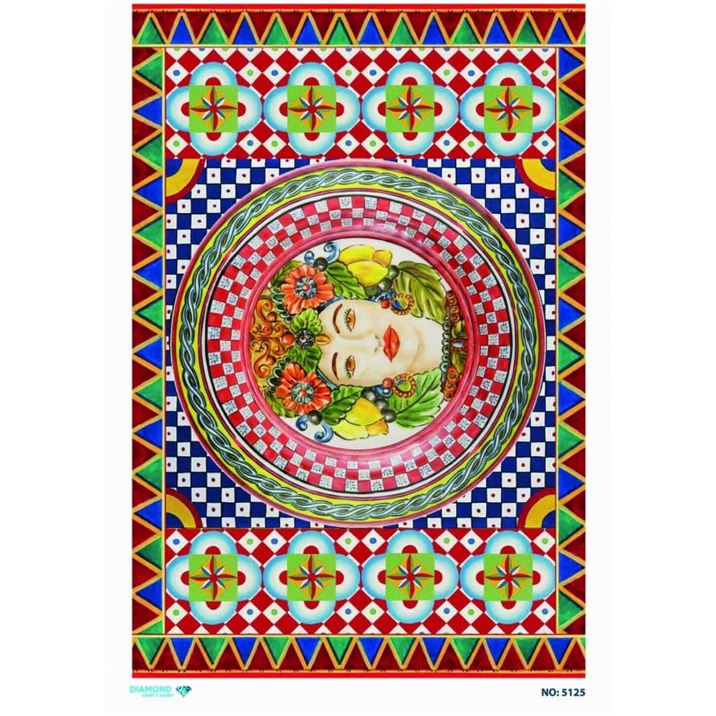 ديكوباج ورق الأرز الماسي 5125