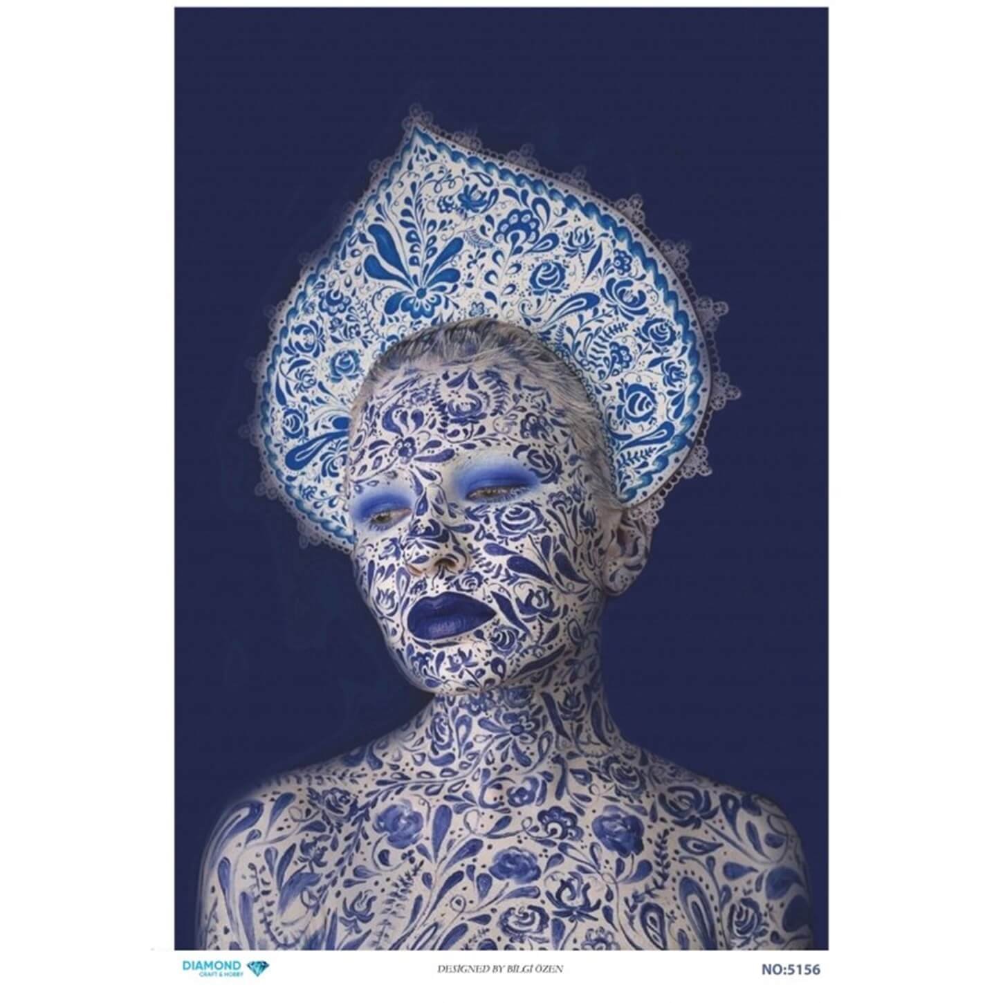 ديكوباج ورق الأرز الماسي 5156