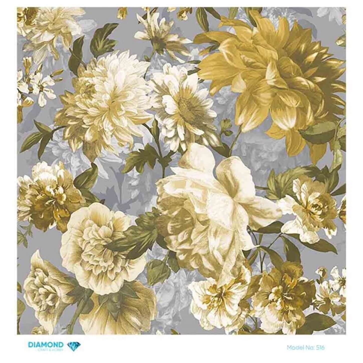 Алмазная рисовая бумага для декупажа 516