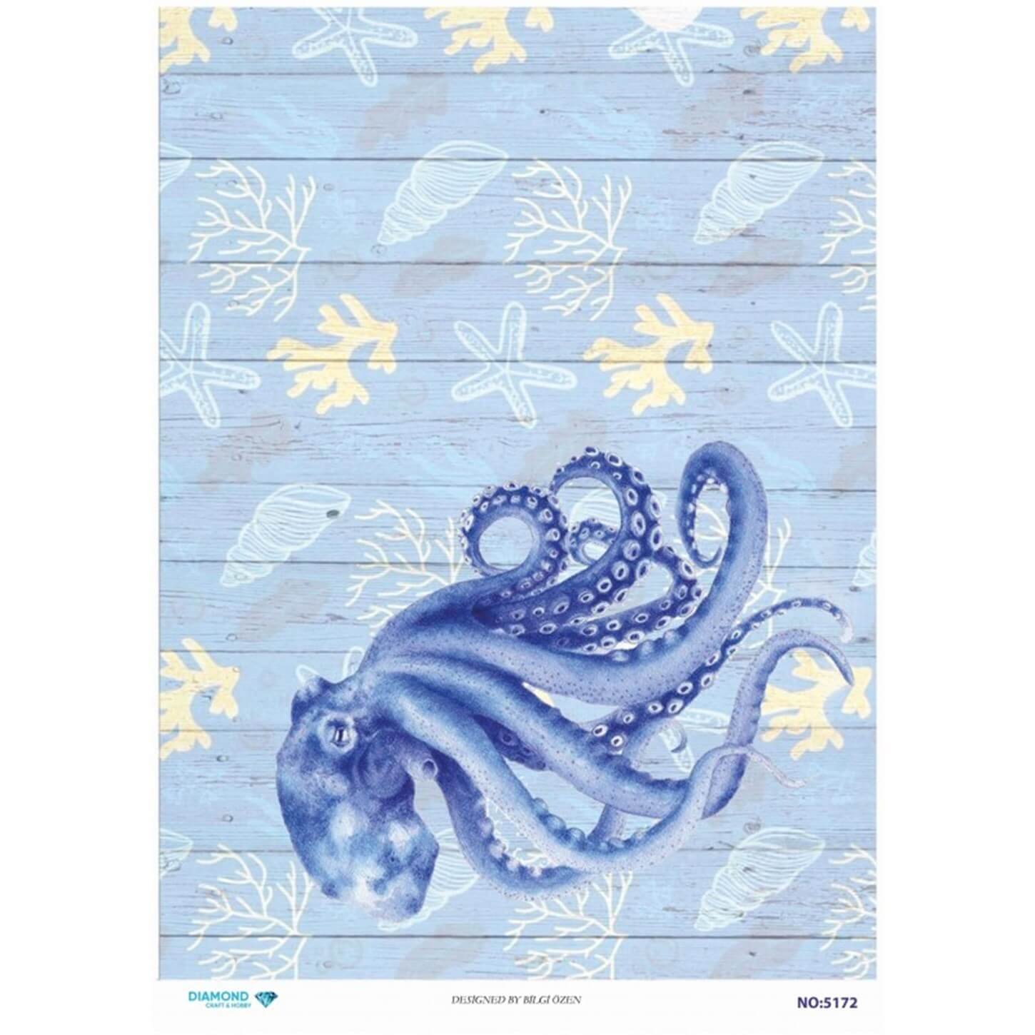 ديكوباج ورق الأرز الماسي 5172