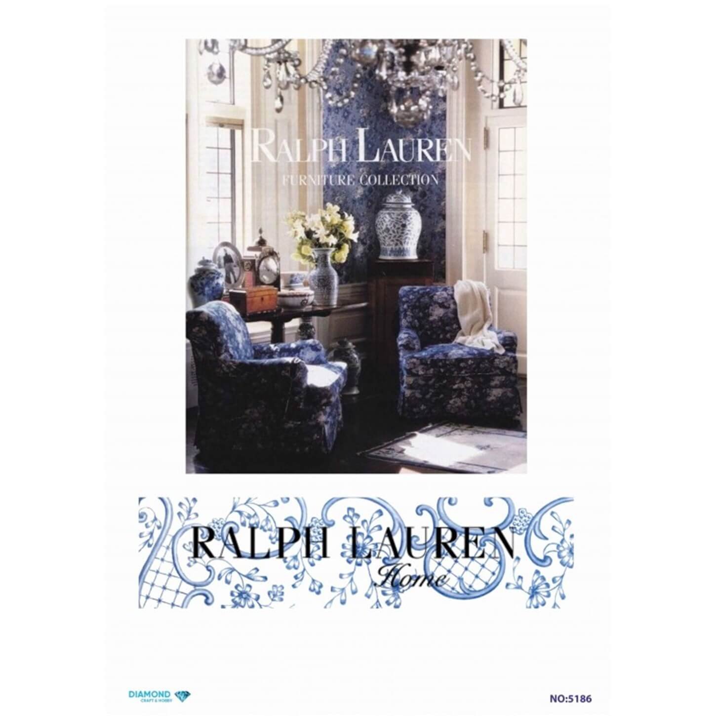 ديكوباج ورق الأرز الماسي 5186