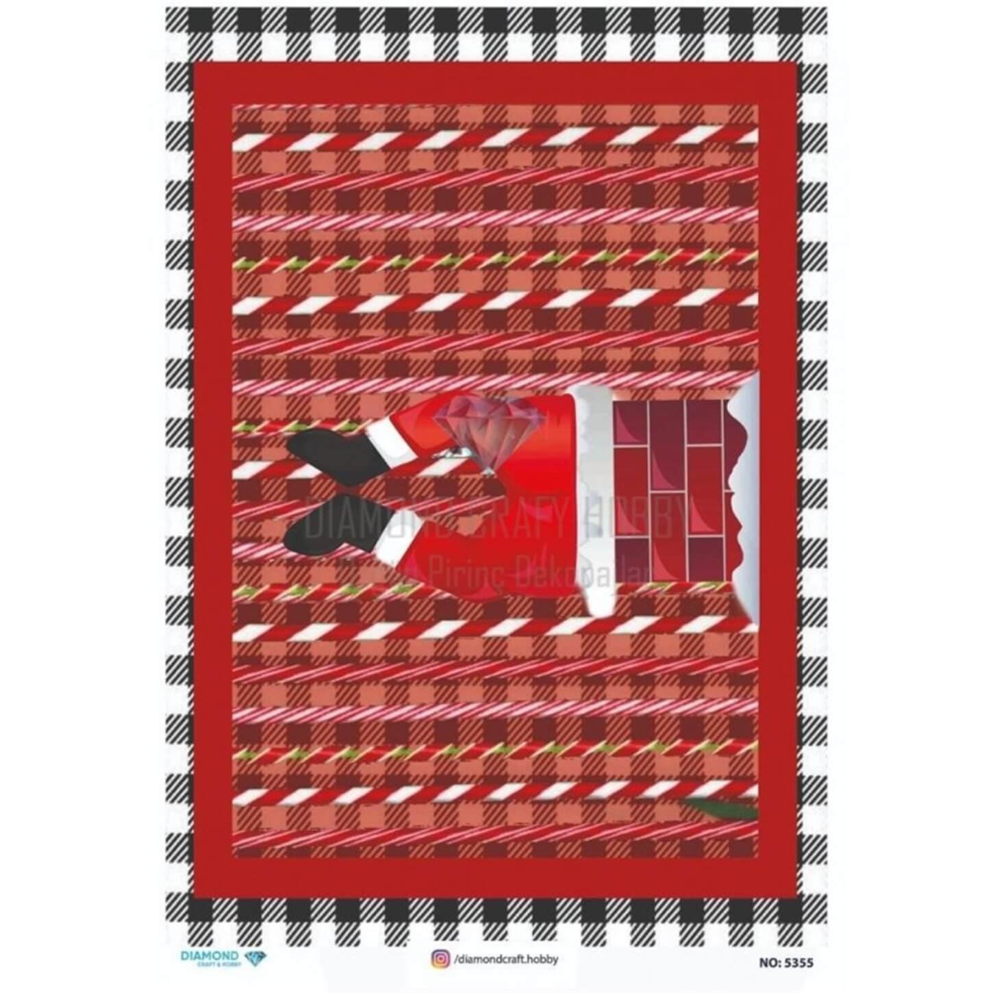 Алмазная рисовая бумага для декупажа 5355