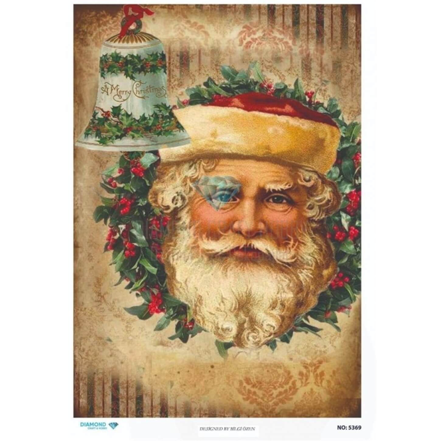 ديكوباج ورق الأرز الماسي 5369