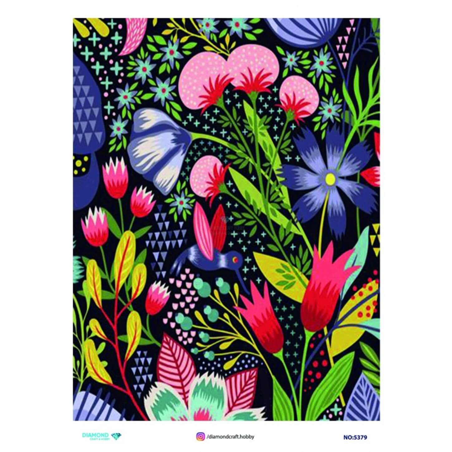 Алмазная рисовая бумага для декупажа 5379