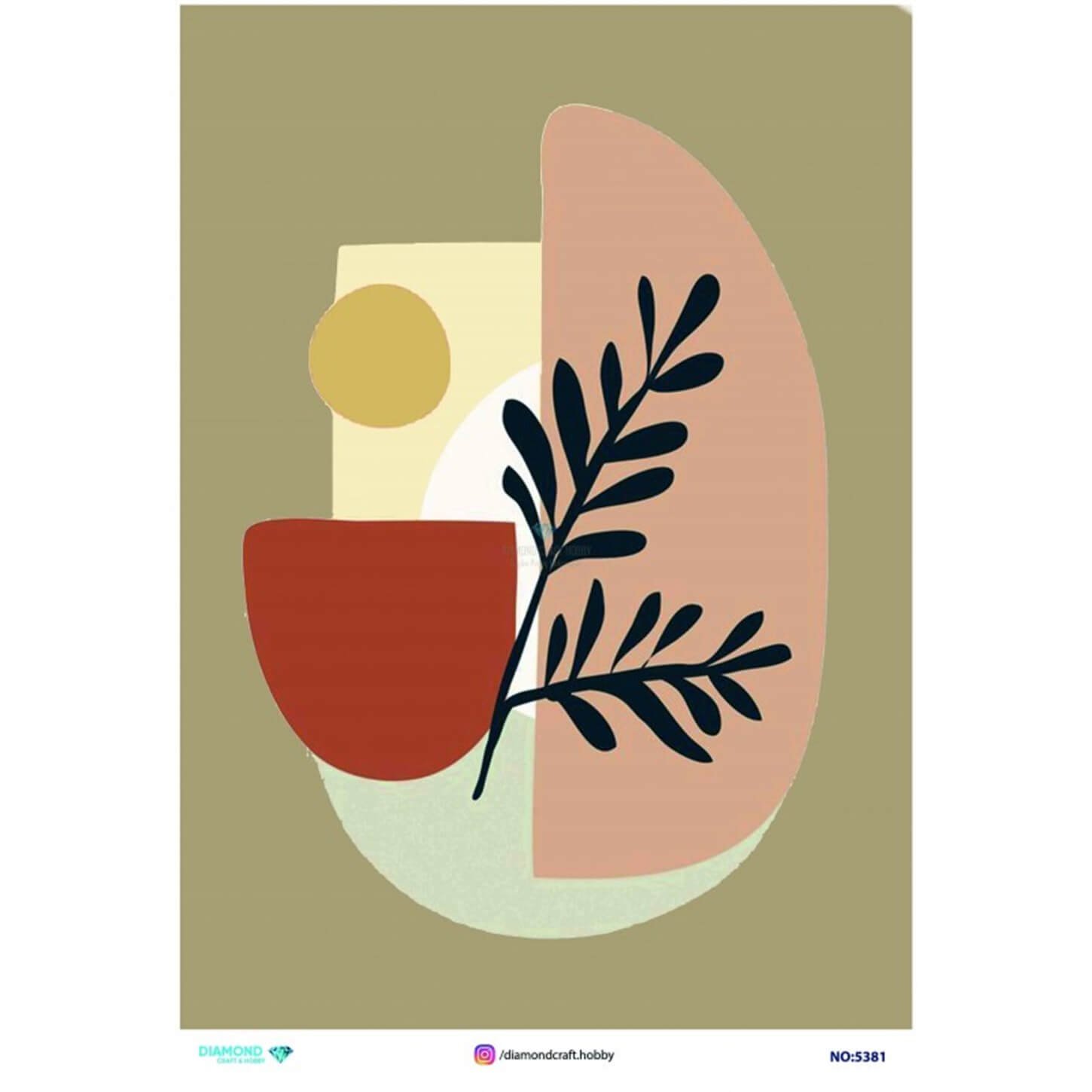 ديكوباج ورق الأرز الماسي 5381