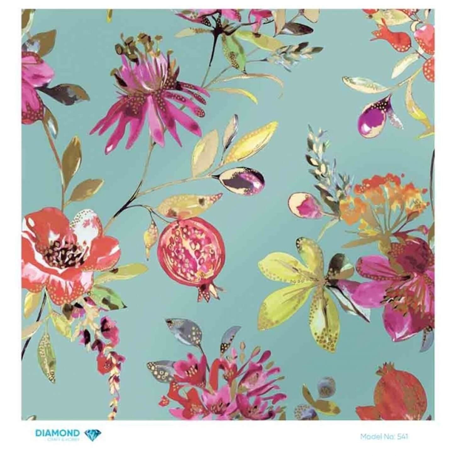 Алмазная рисовая бумага для декупажа 541