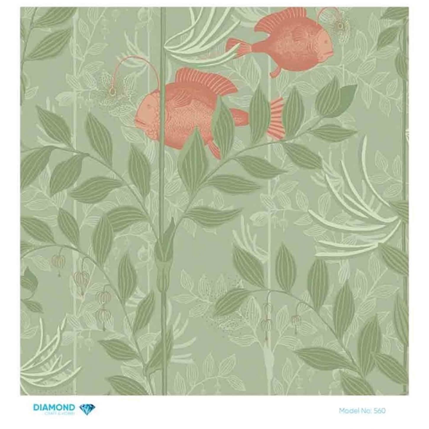 Алмазная рисовая бумага для декупажа 560