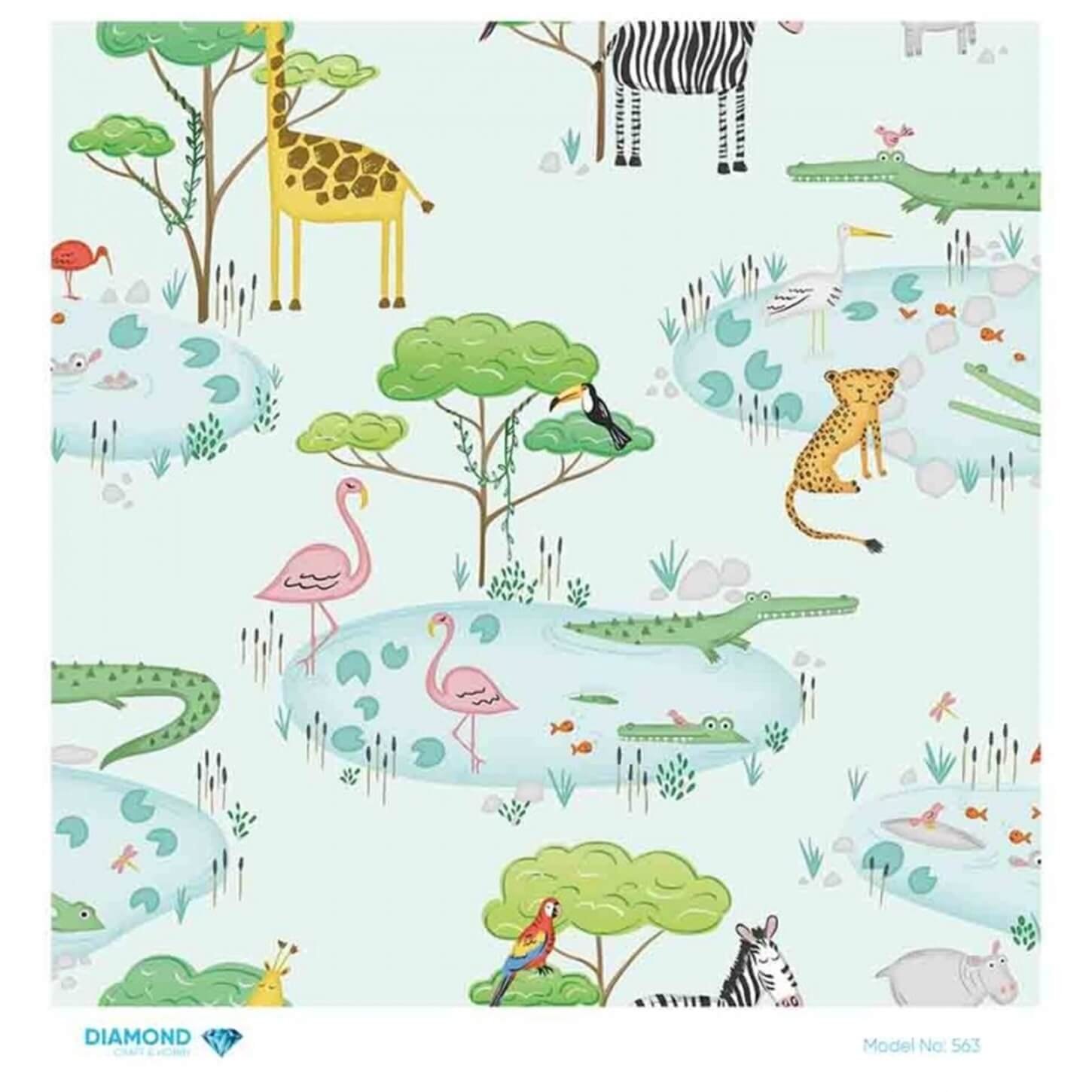 Декупаж рисовой бумагой с бриллиантами 563