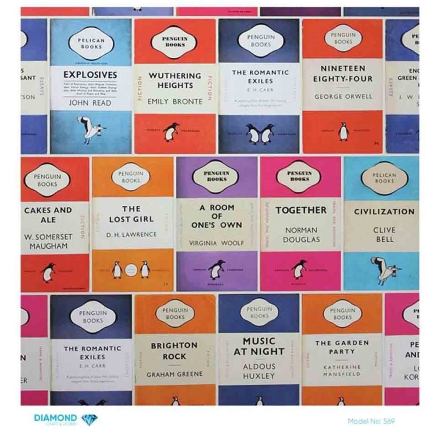 Декупаж рисовой бумагой с бриллиантами 569