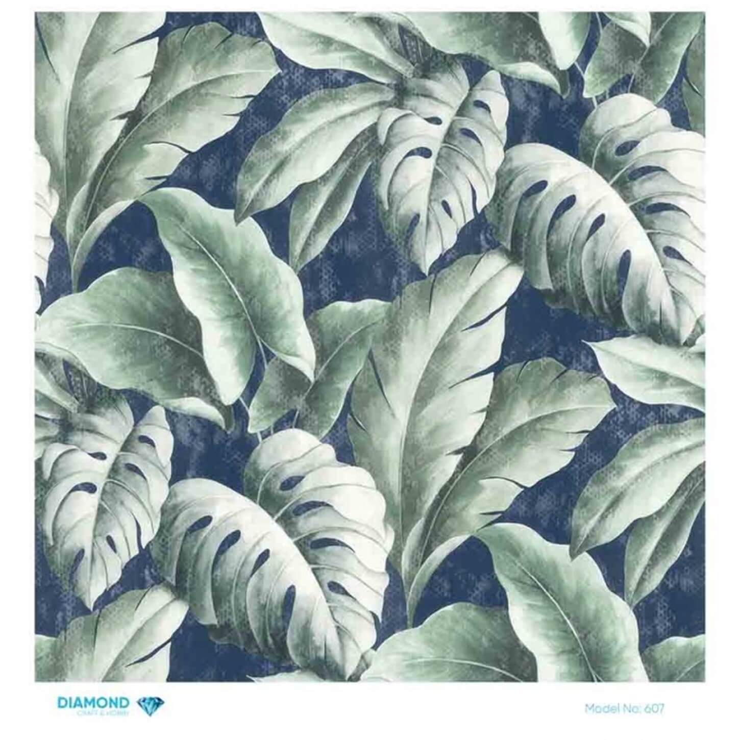 Алмазная рисовая бумага для декупажа 607