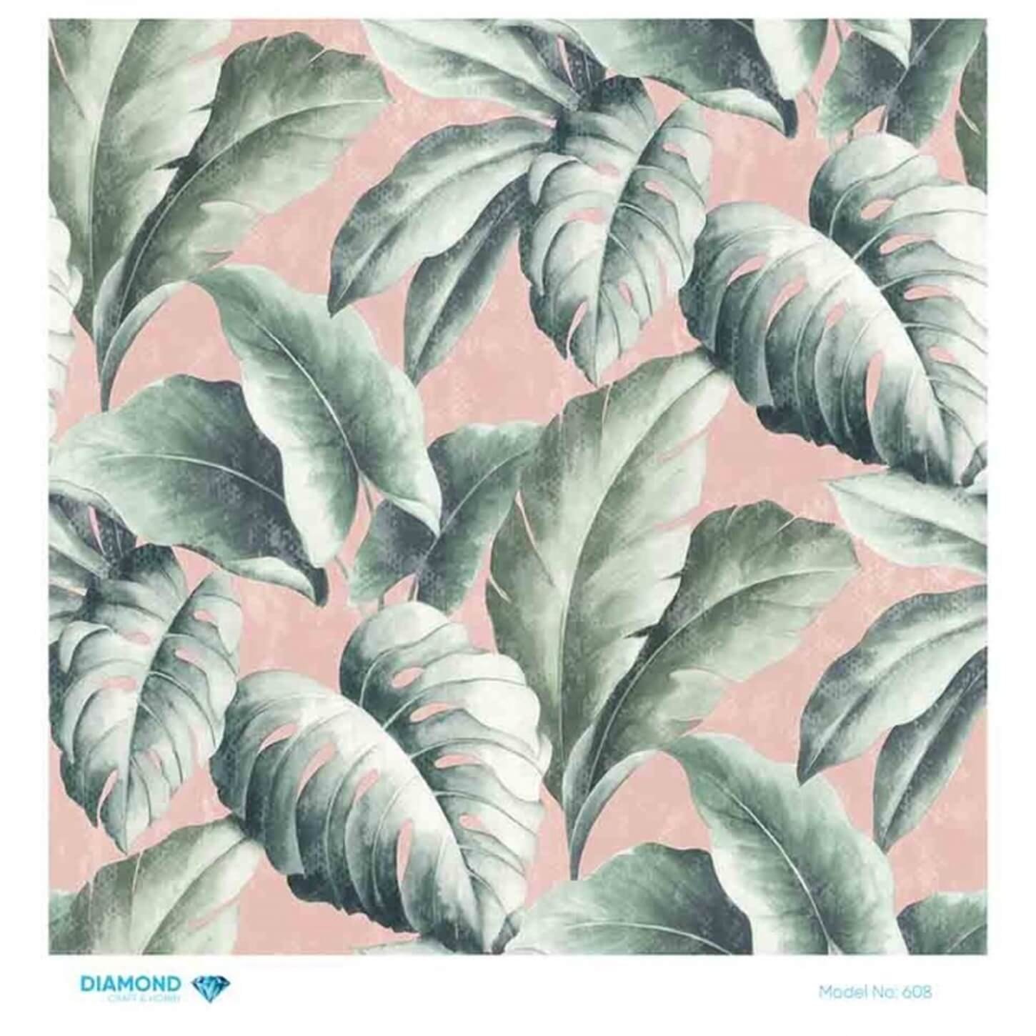 Алмазная рисовая бумага для декупажа 608