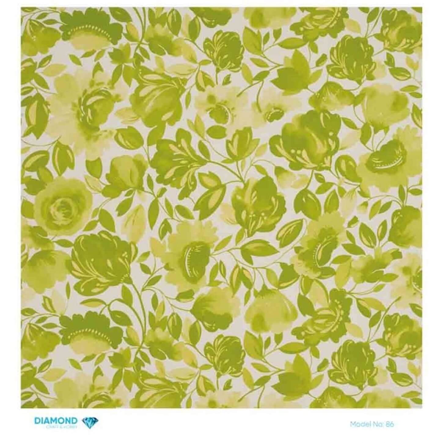 ديكوباج ورق الأرز الماسي 86