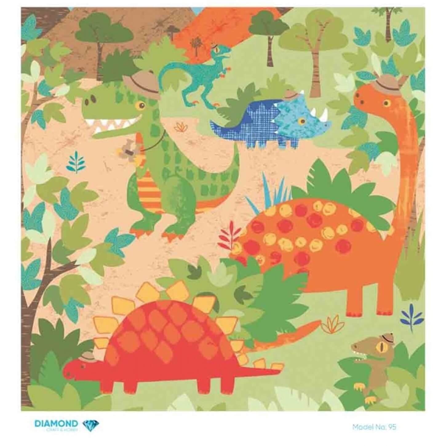 ديكوباج ورق الأرز الماسي 95