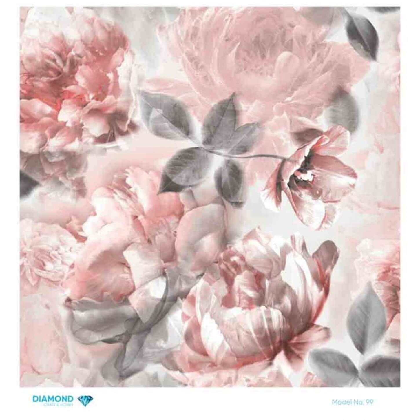 ديكوباج ورق الأرز الماسي 99