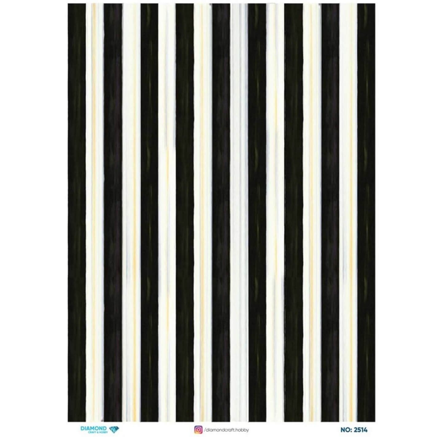 ديكوباج ورق الأرز الماسي2514