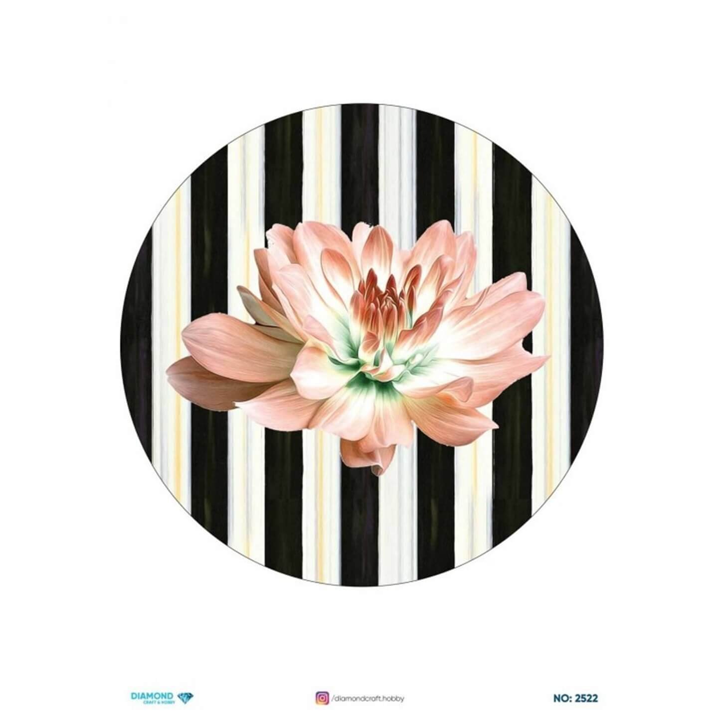 ديكوباج ورق الأرز الماسي2522