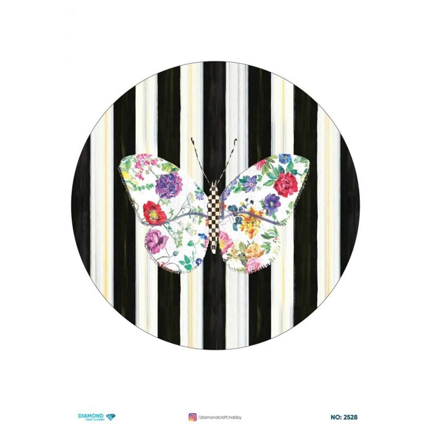 ديكوباج ورق الأرز الماسي2528