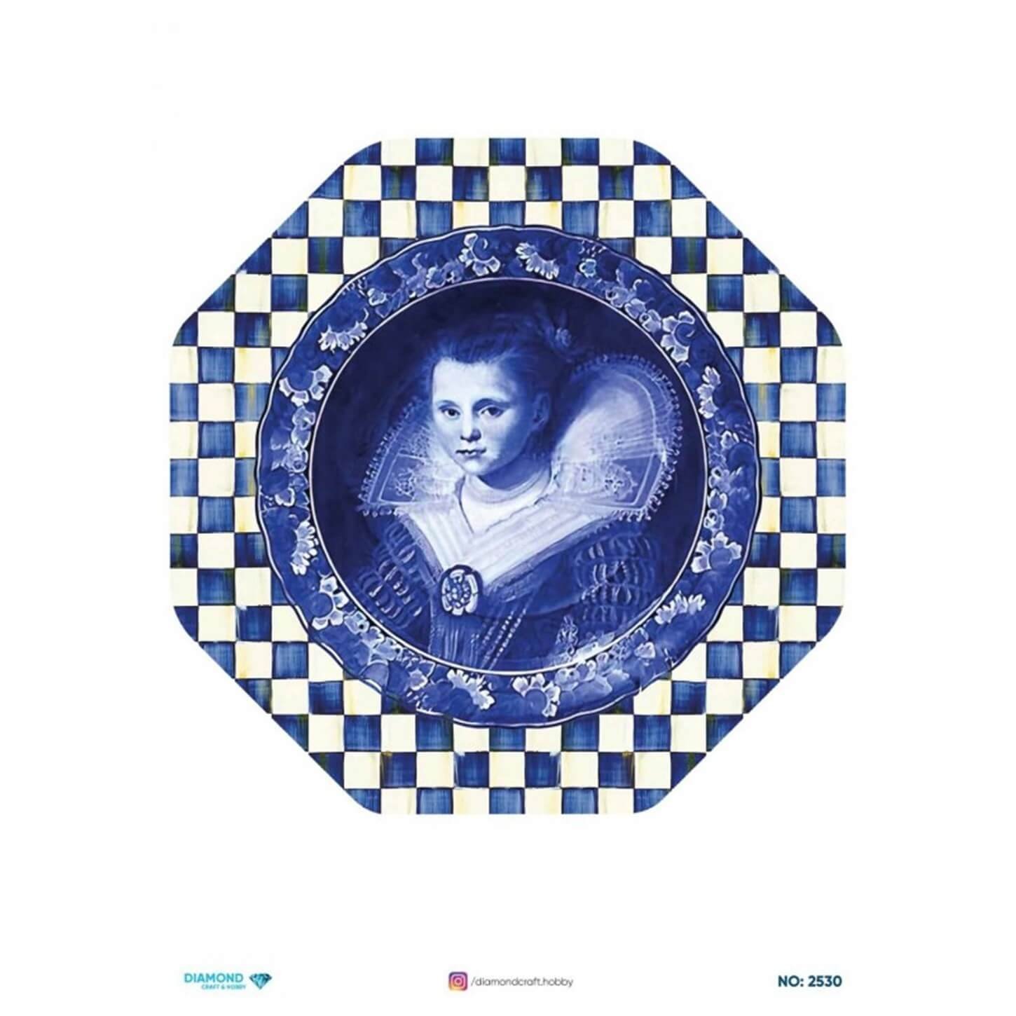 ديكوباج ورق الأرز الماسي2530