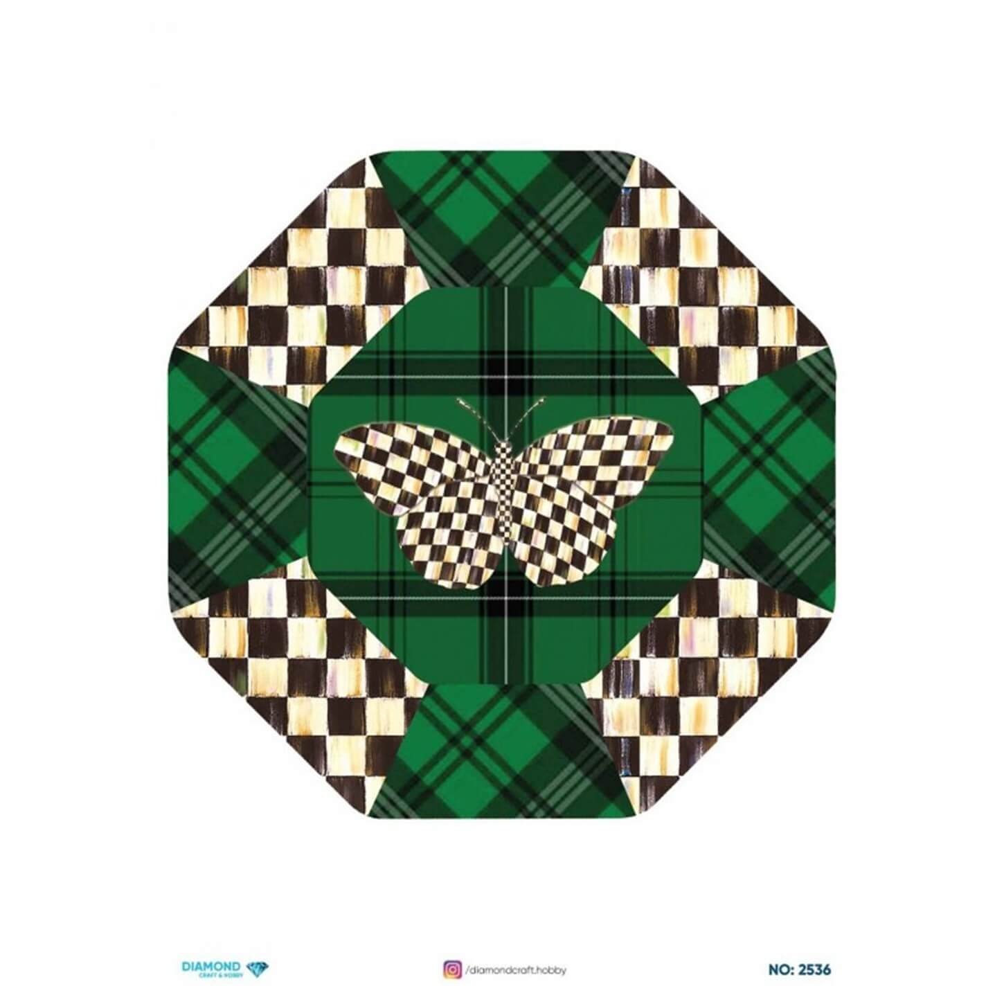 ديكوباج ورق الأرز الماسي2536