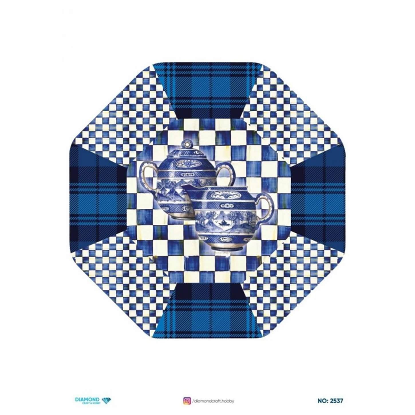 ديكوباج ورق الأرز الماسي2537