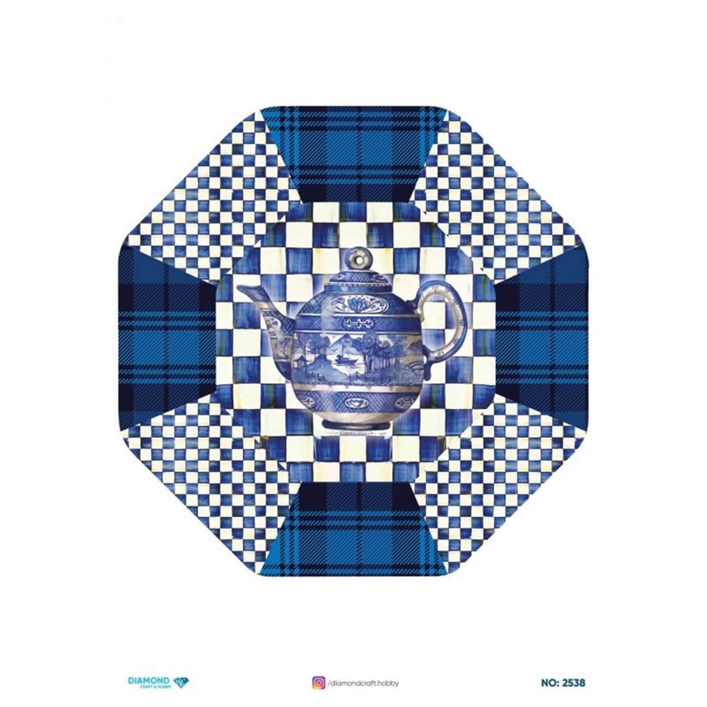 ديكوباج ورق الأرز الماسي2538