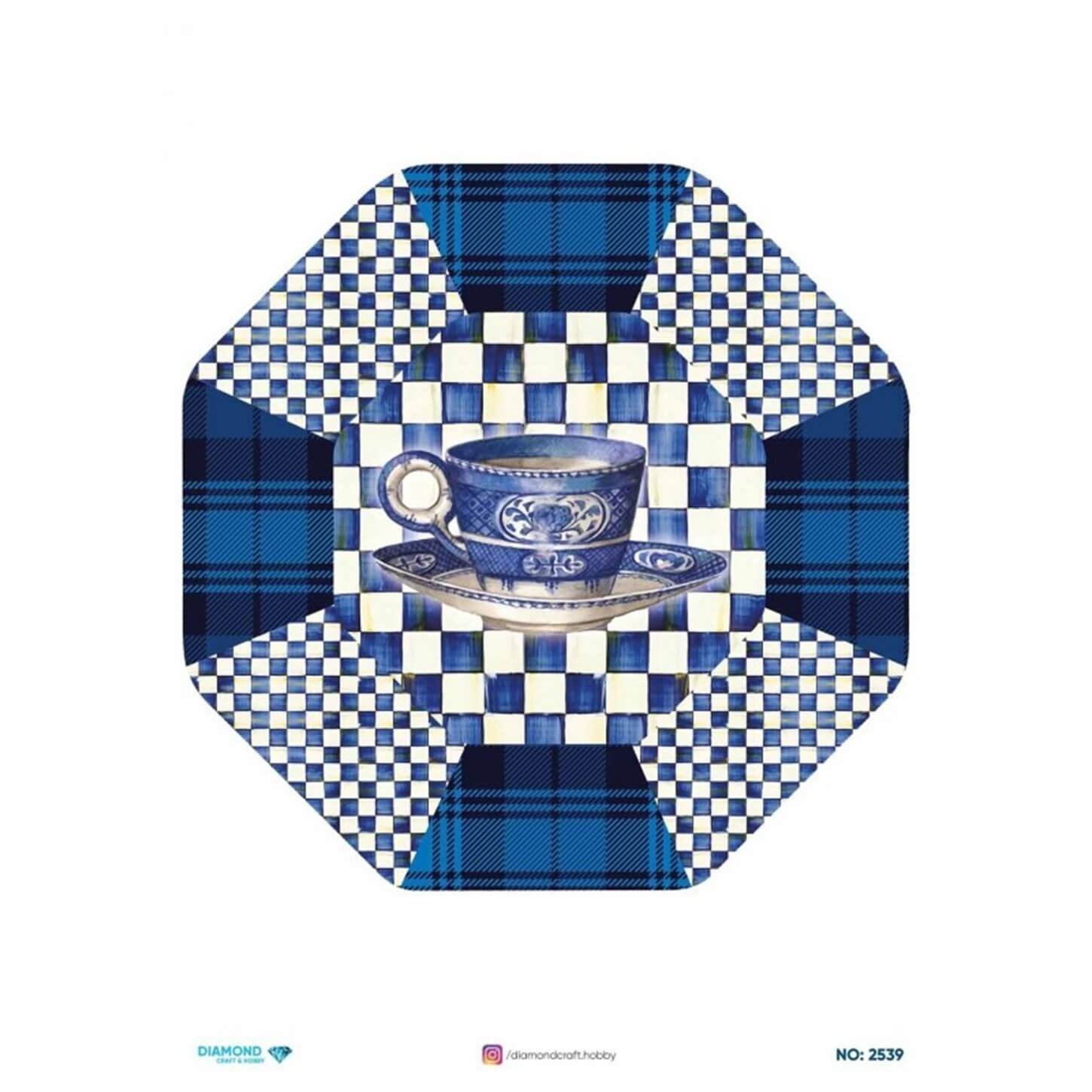 ديكوباج ورق الأرز الماسي2539