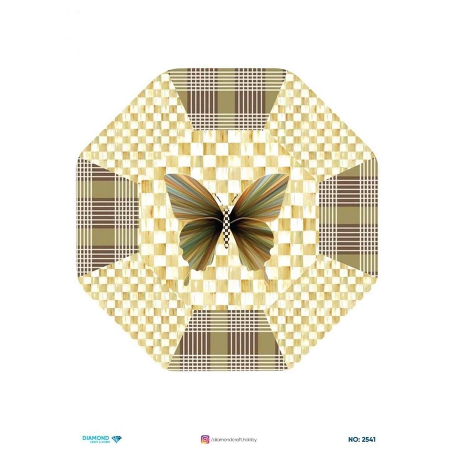 ديكوباج ورق الأرز الماسي2541