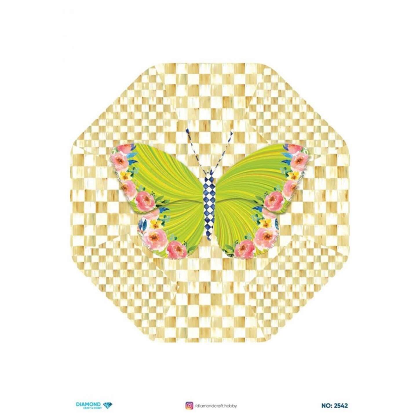 ديكوباج ورق الأرز الماسي2542