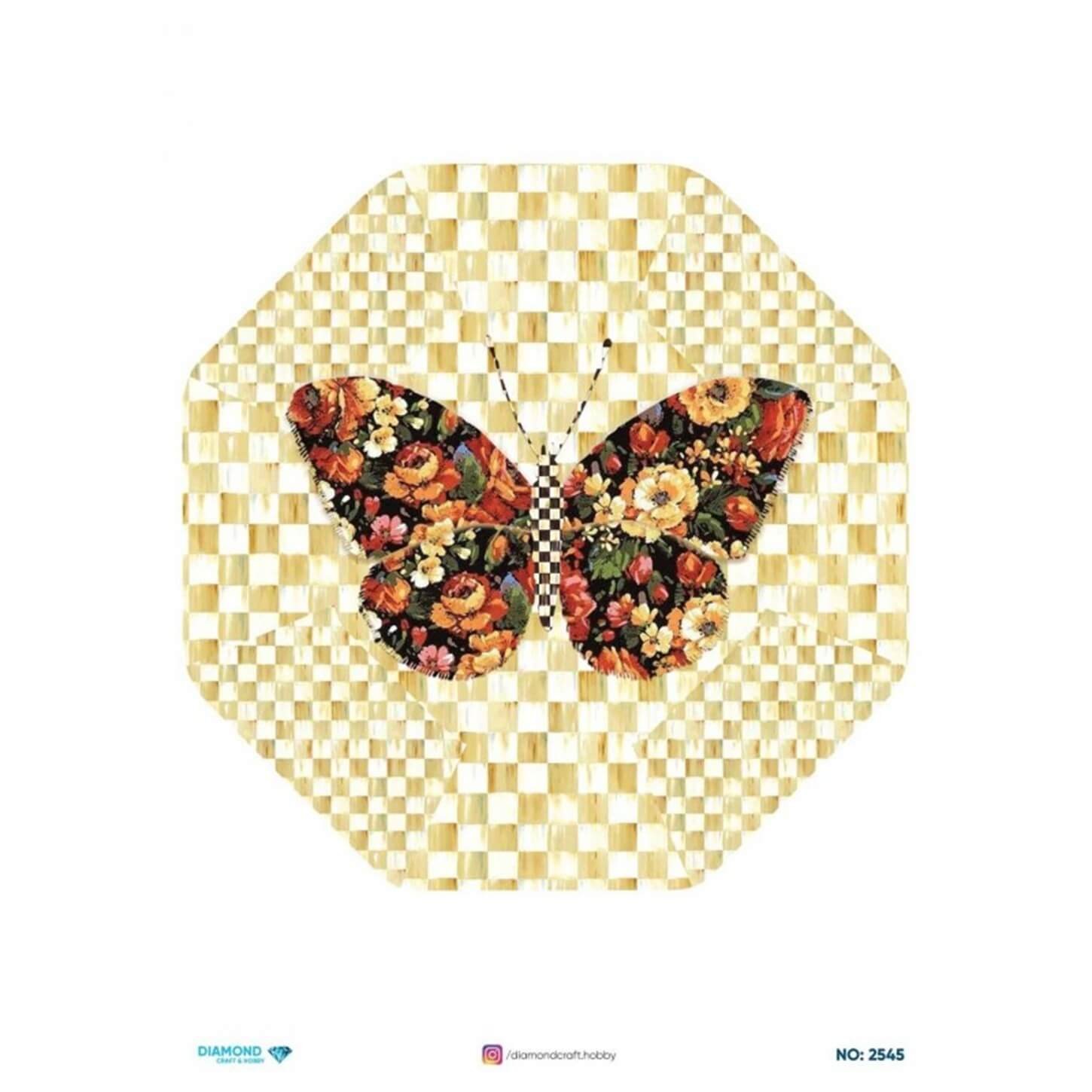 ديكوباج ورق الأرز الماسي2545