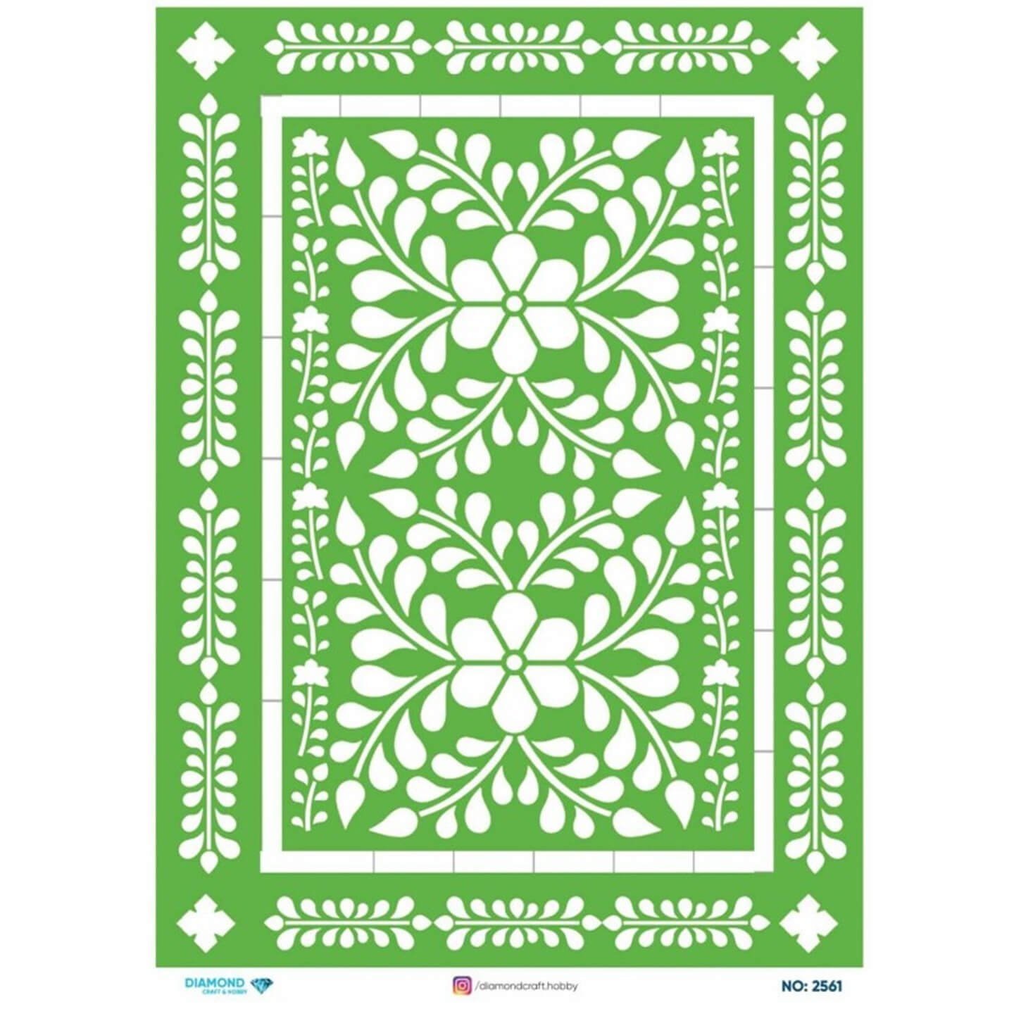 ديكوباج ورق الأرز الماسي2561