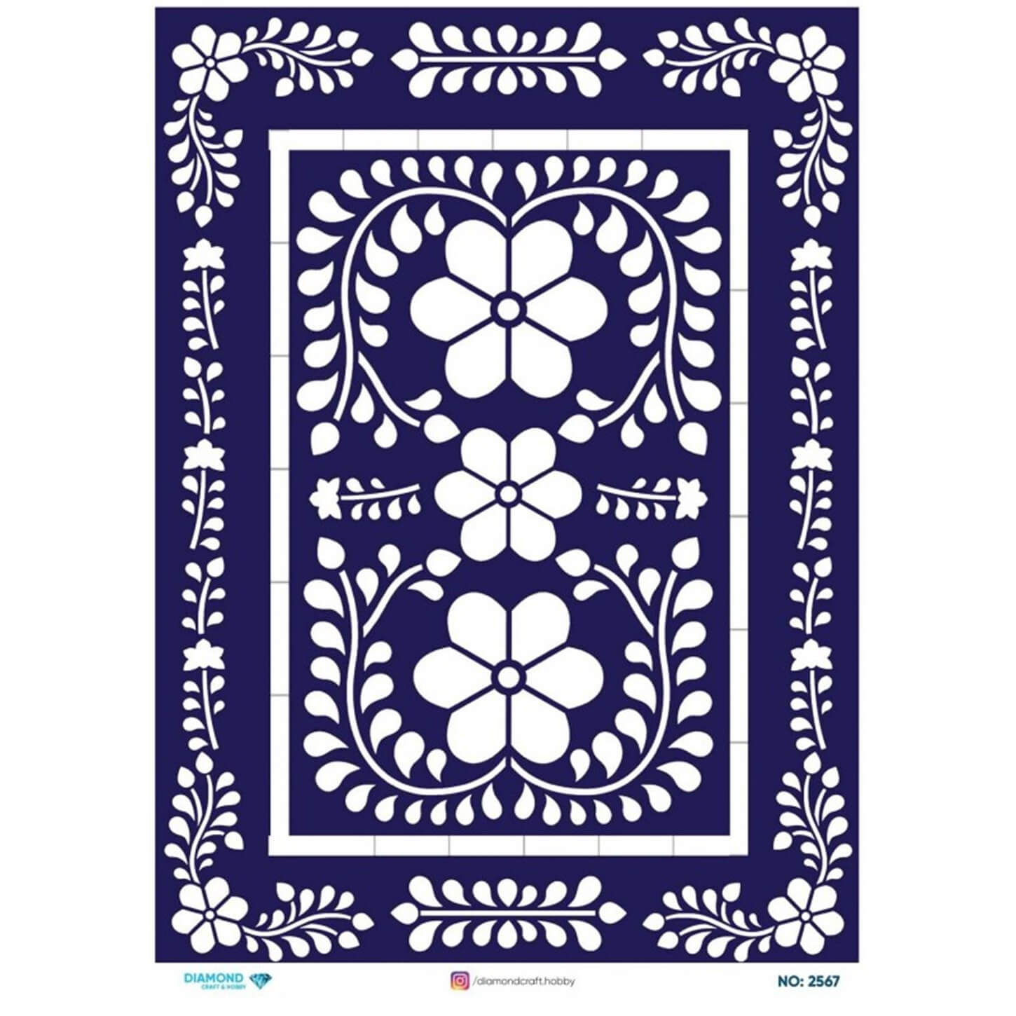 ديكوباج ورق الأرز الماسي2567