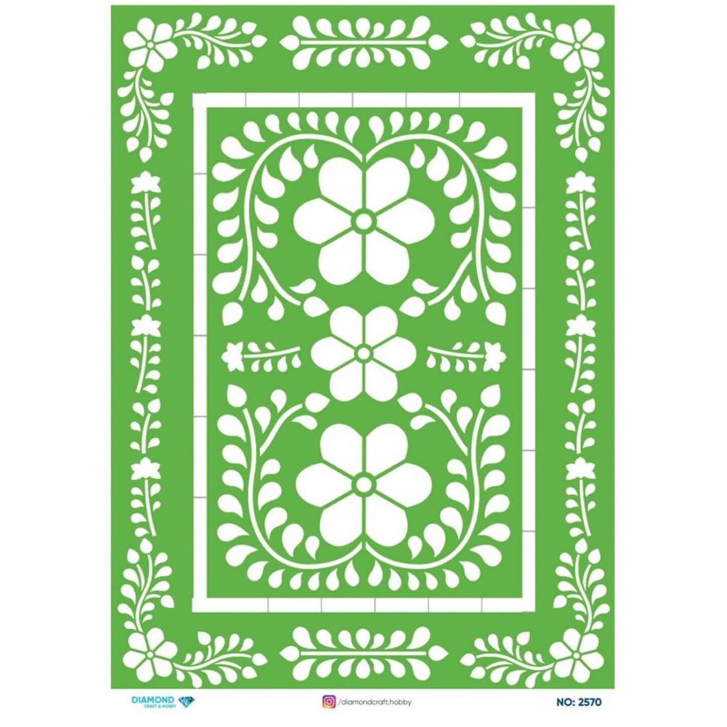 ديكوباج ورق الأرز الماسي2570